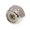 Prime-Line Nylon Insert Lock Nut, 1/4"-20, 18-8 Stainless Steel, Not Graded, Plain, 20 PK 9075237 - alternate 1